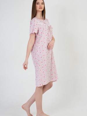 Woman Cotton Bena Nightgown Woman Cotton Bena Nightgown