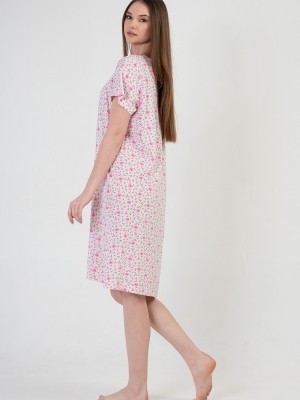 Woman Cotton Bena Nightgown Woman Cotton Bena Nightgown
