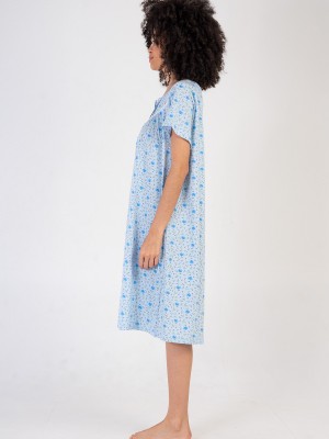 Woman Cotton Bena Nightgown Woman Cotton Bena Nightgown