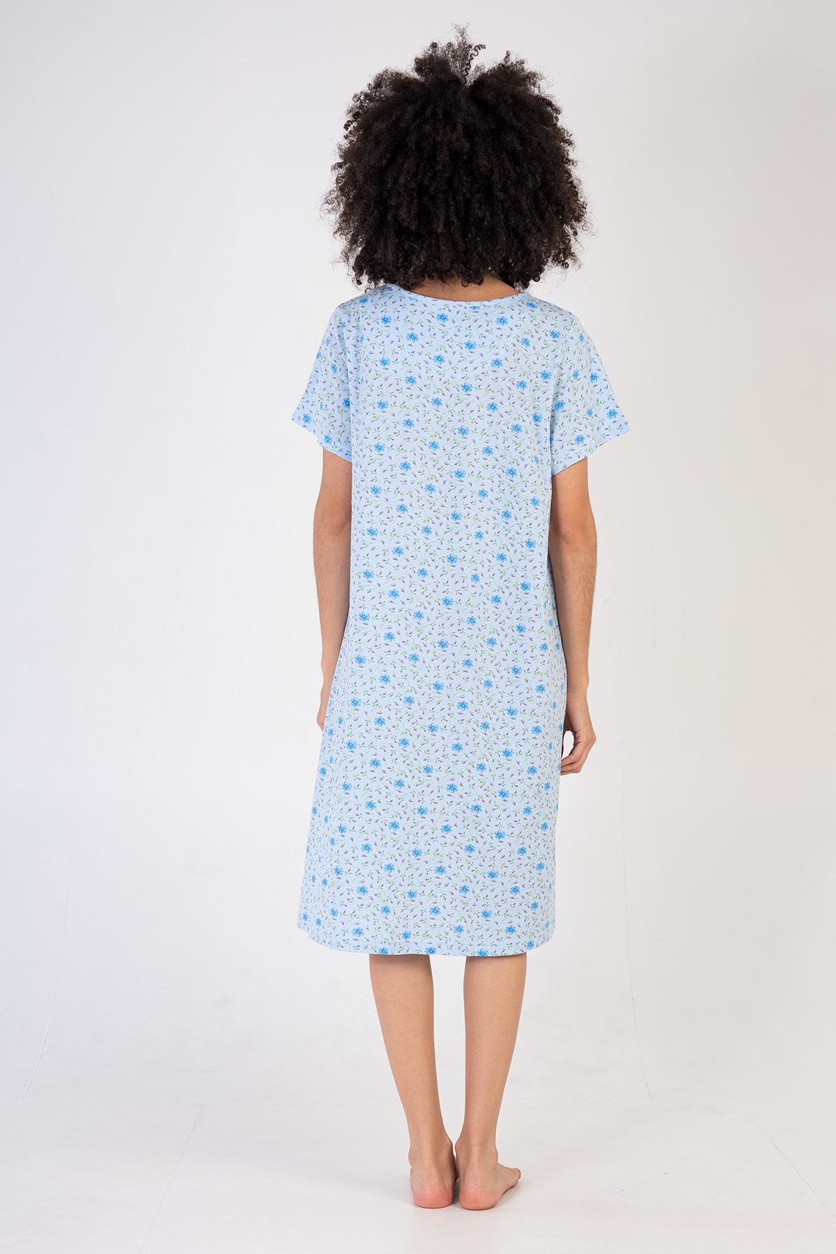 Woman Cotton Bena Nightgown Woman Cotton Bena Nightgown