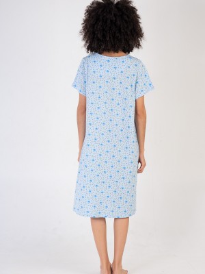 Woman Cotton Bena Nightgown Woman Cotton Bena Nightgown