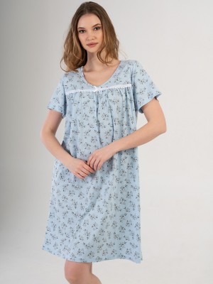 Woman Cotton Ase Nightgown Woman Cotton Ase Nightgown
