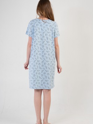 Woman Cotton Ase Nightgown Woman Cotton Ase Nightgown