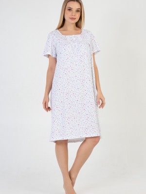 Woman Cotton Mare Nightgown Woman Cotton Mare Nightgown