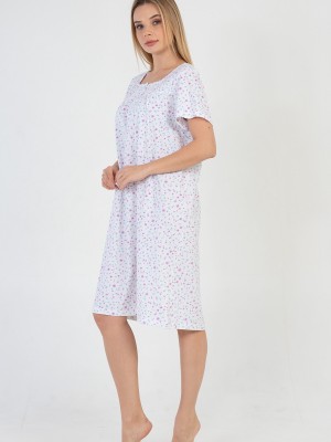 Woman Cotton Mare Nightgown Woman Cotton Mare Nightgown