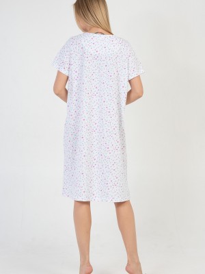 Woman Cotton Mare Nightgown Woman Cotton Mare Nightgown