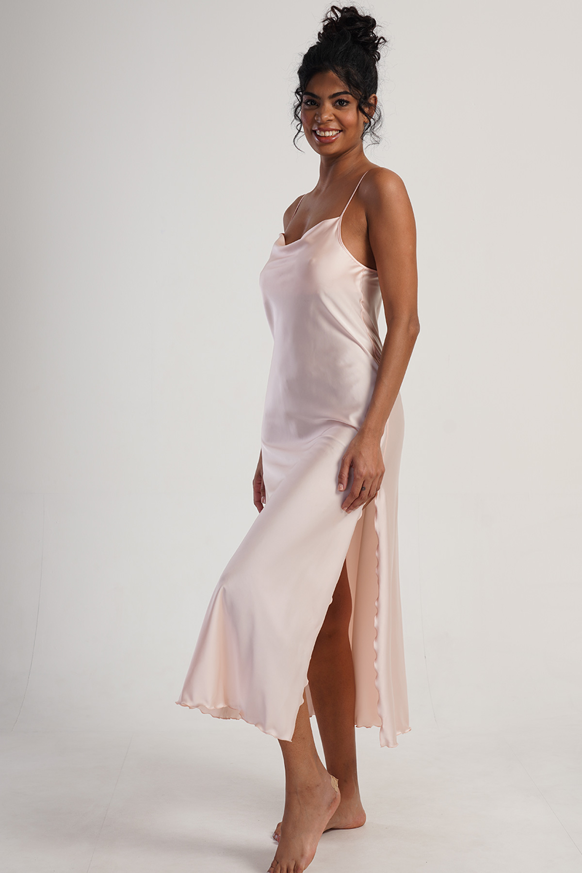 Woman Satin Latia Tunic Woman Satin Latia Tunic