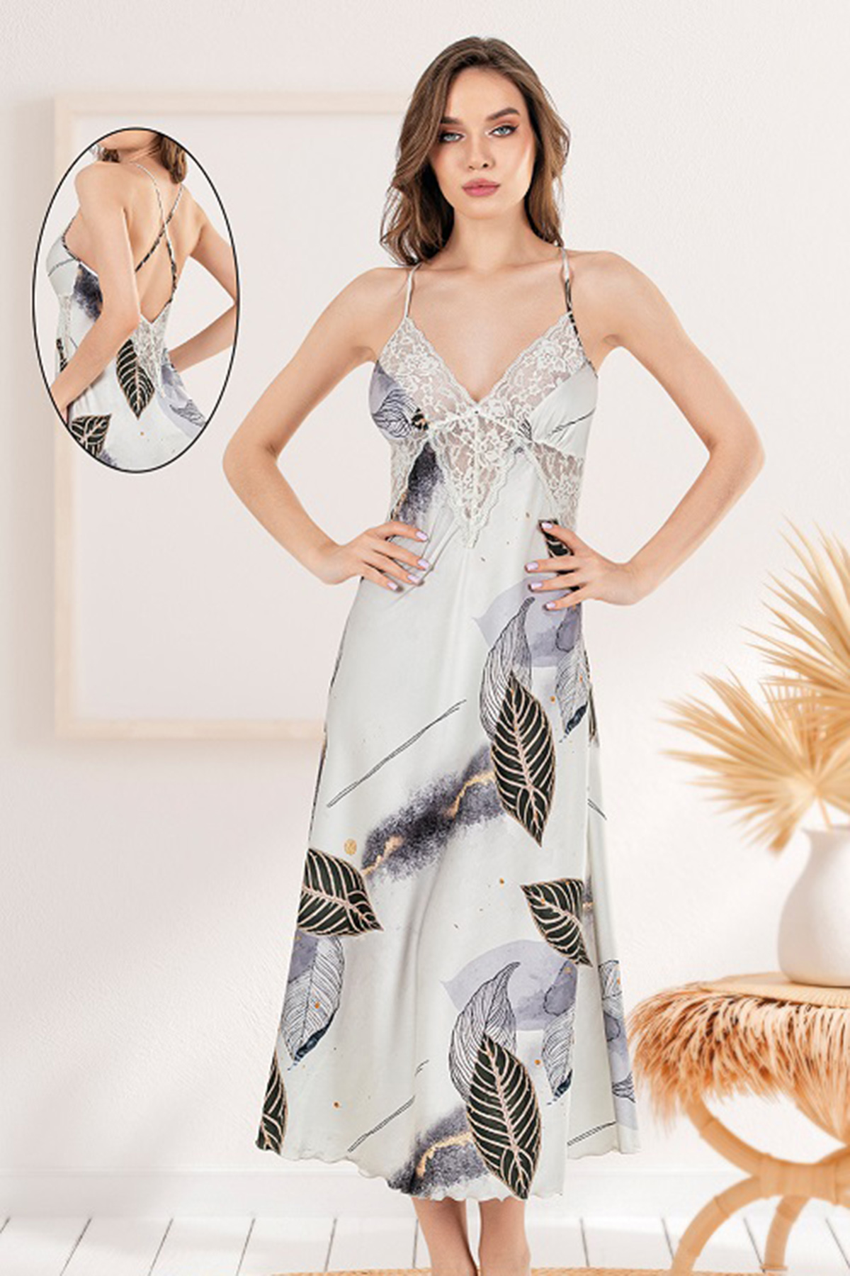 Woman Satin Qatya Tunic Woman Satin Qatya Tunic