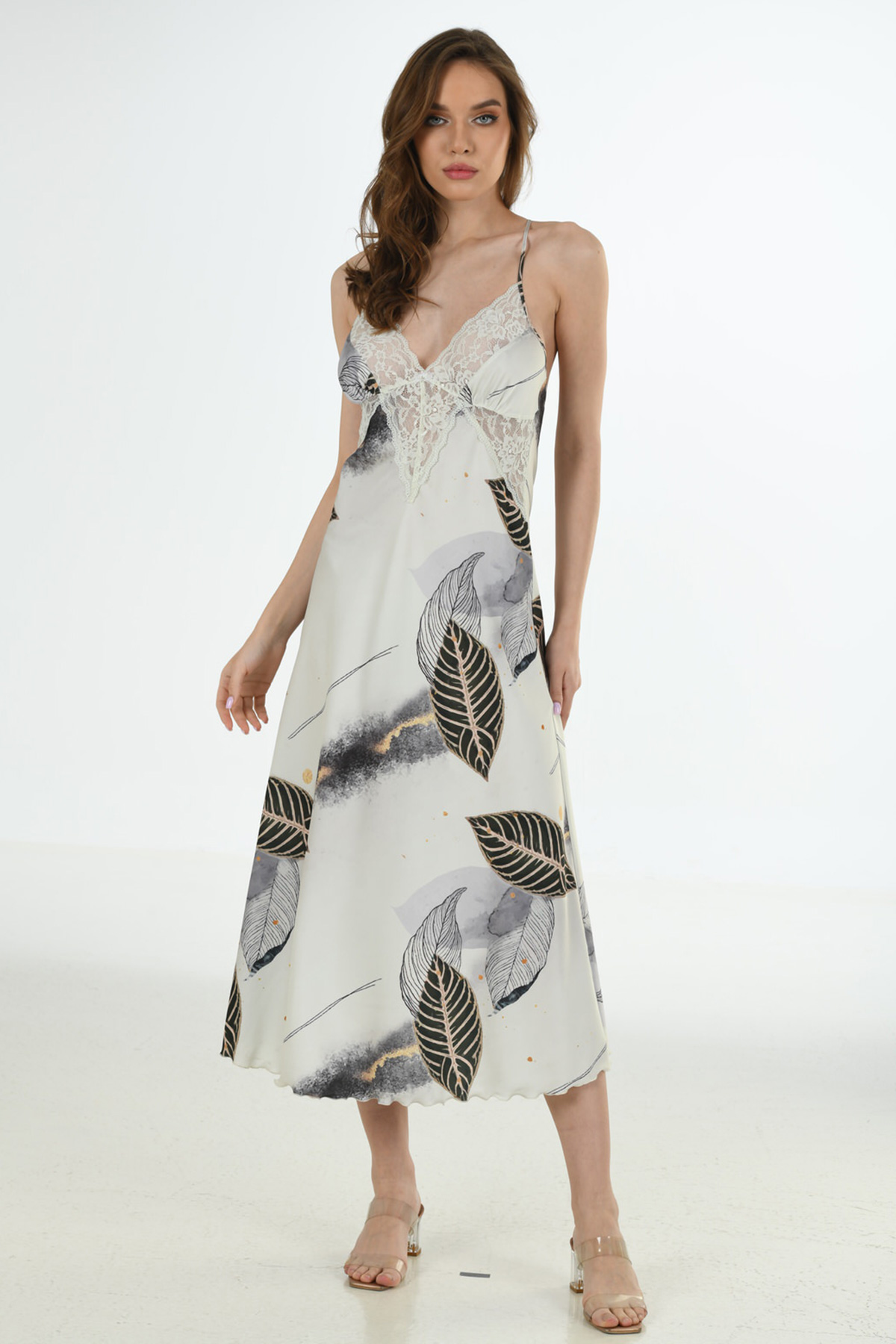 Woman Satin Qatya Tunic Woman Satin Qatya Tunic
