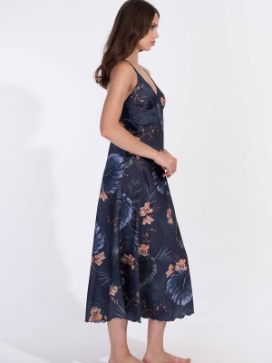Woman Night Satin Tunic Woman Night Satin Tunic