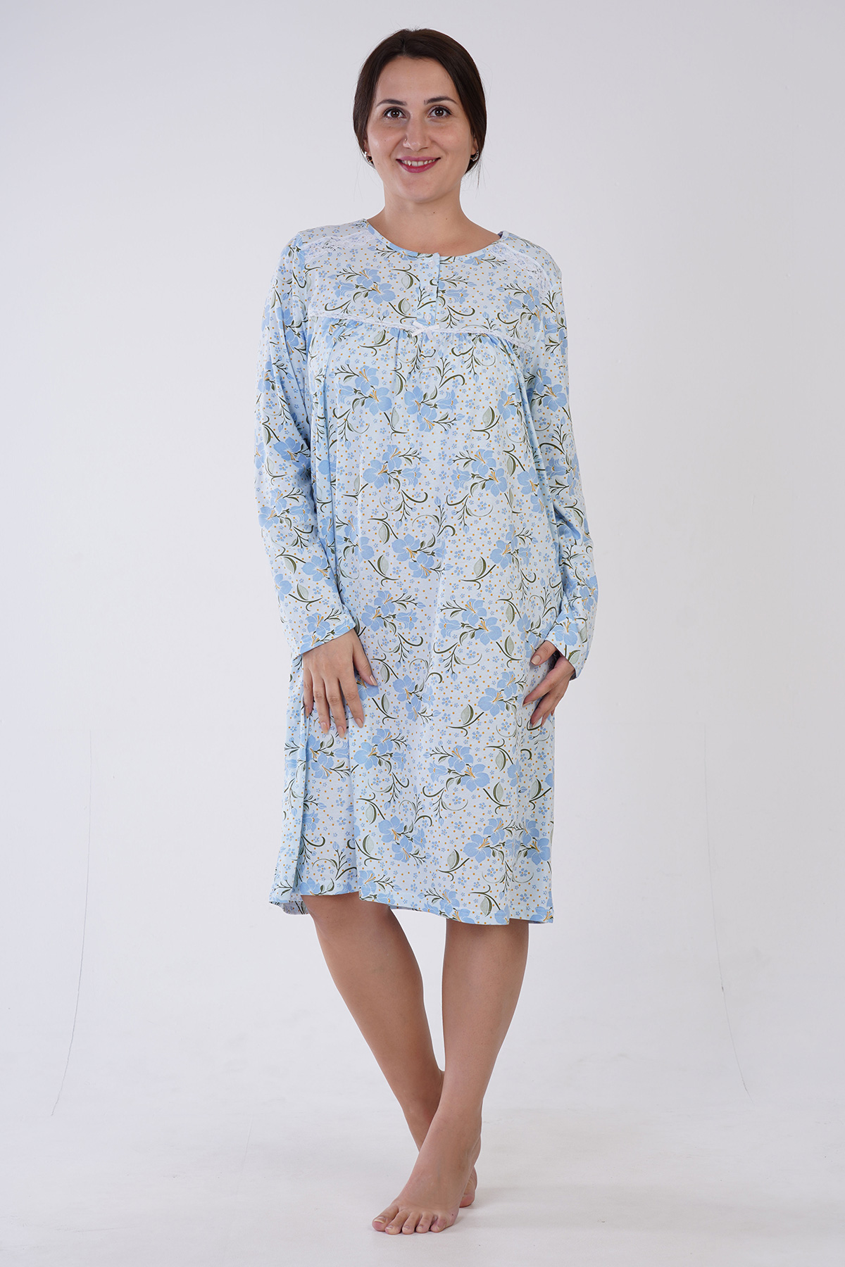 Woman Big Size Fera Nightgown Woman Big Size Fera Nightgown