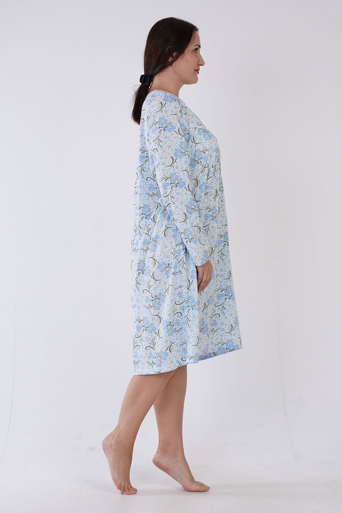 Woman Big Size Fera Nightgown Woman Big Size Fera Nightgown