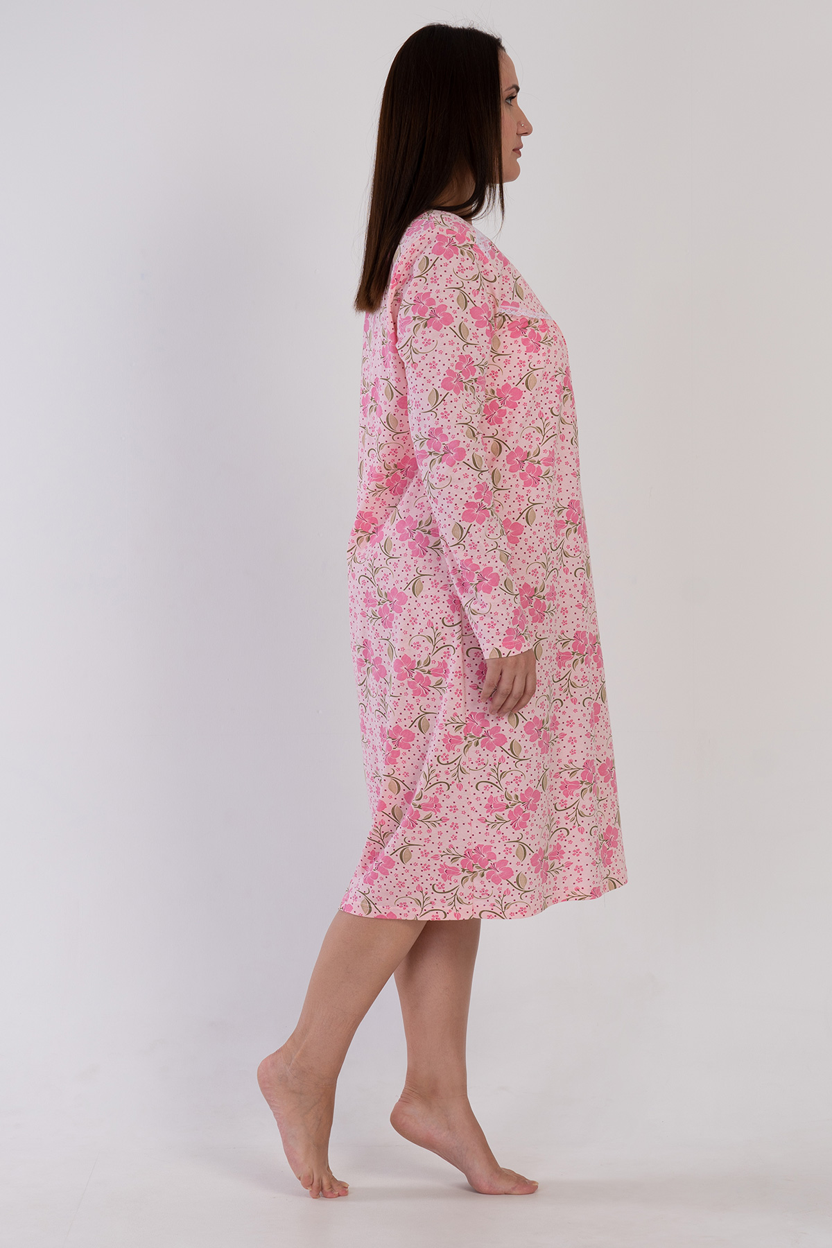 Woman Big Size Fera Nightgown Woman Big Size Fera Nightgown