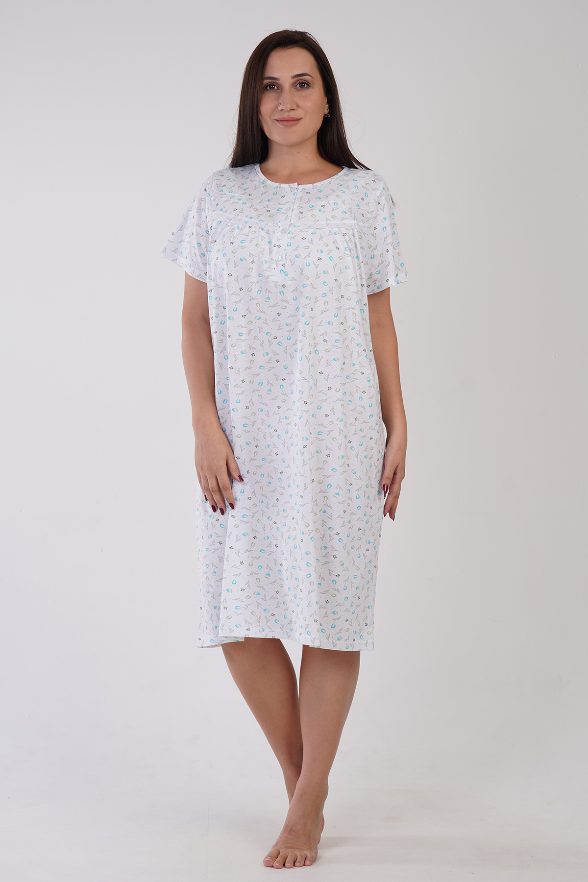 Woman Elen Grandma Nightgown Woman Elen Grandma Nightgown