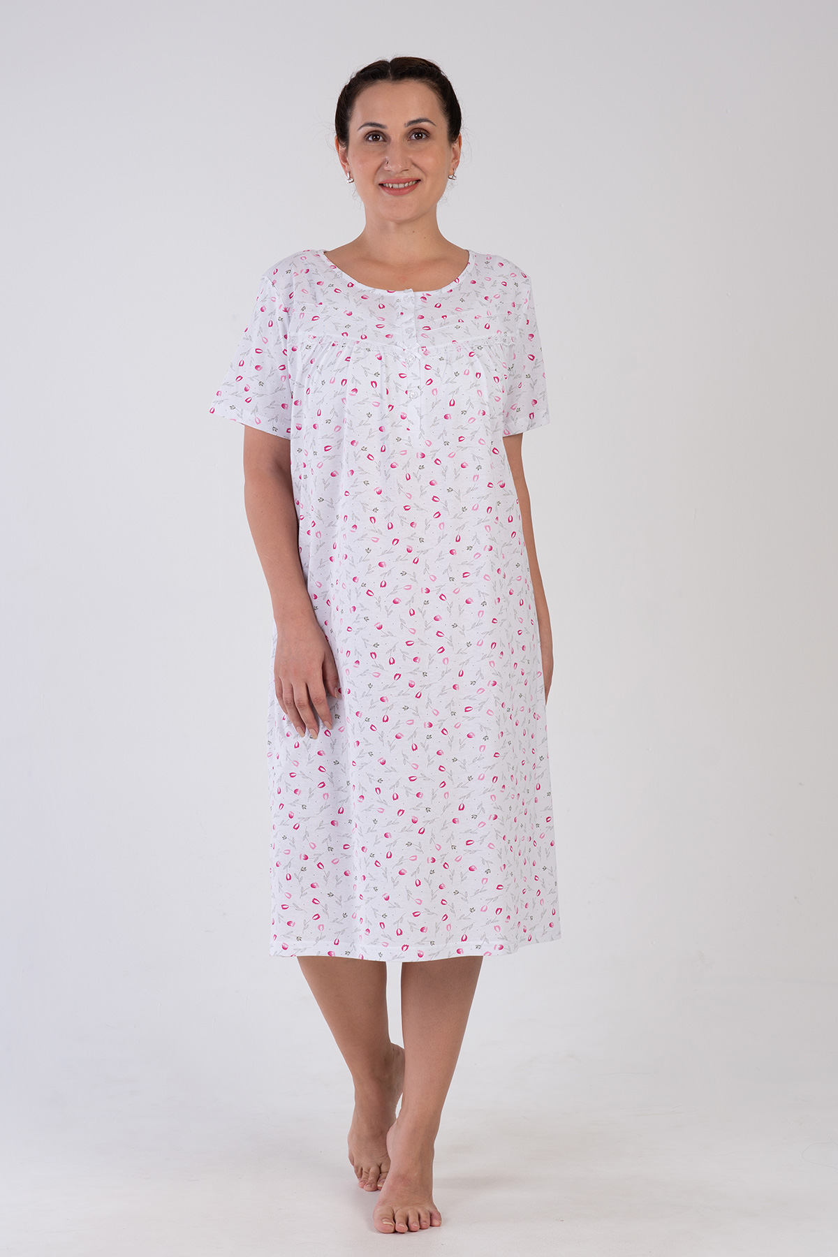 Woman Elen Grandma Nightgown Woman Elen Grandma Nightgown
