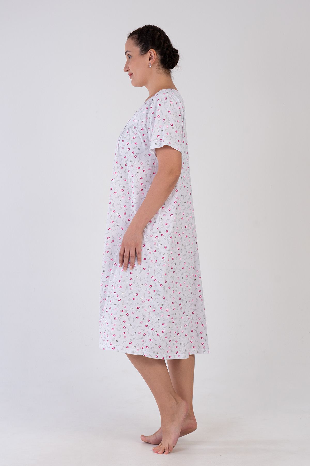 Woman Elen Grandma Nightgown Woman Elen Grandma Nightgown