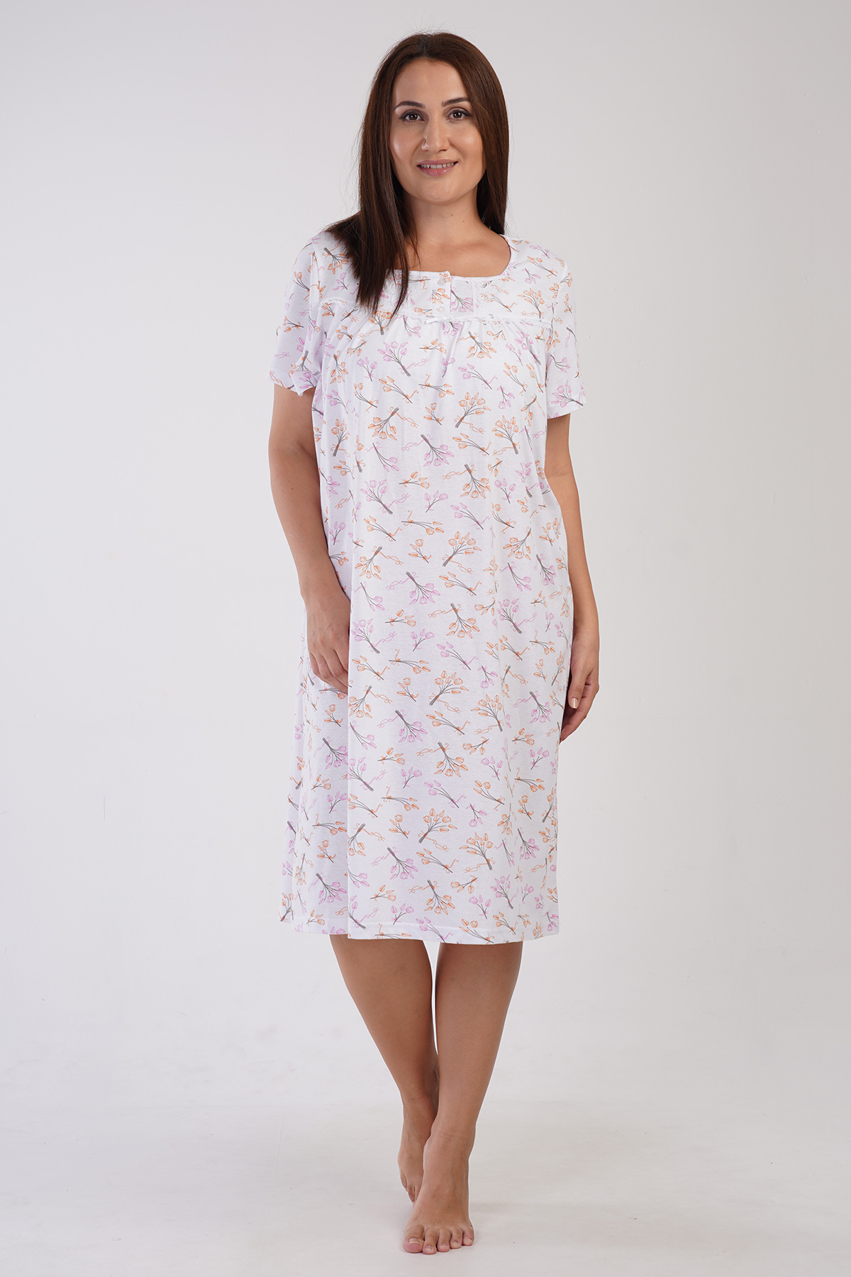 Woman Wande Grandma Nightgown Woman Wande Grandma Nightgown