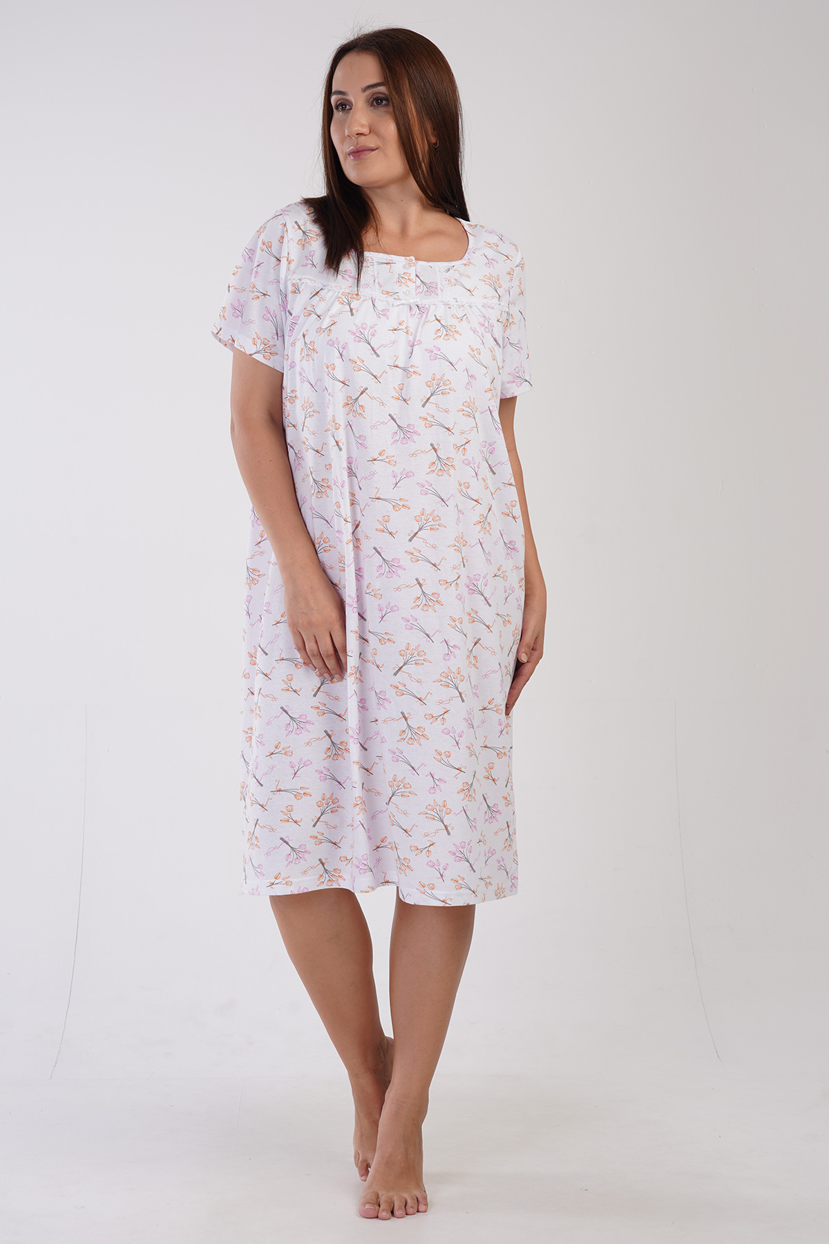 Woman Wande Grandma Nightgown Woman Wande Grandma Nightgown