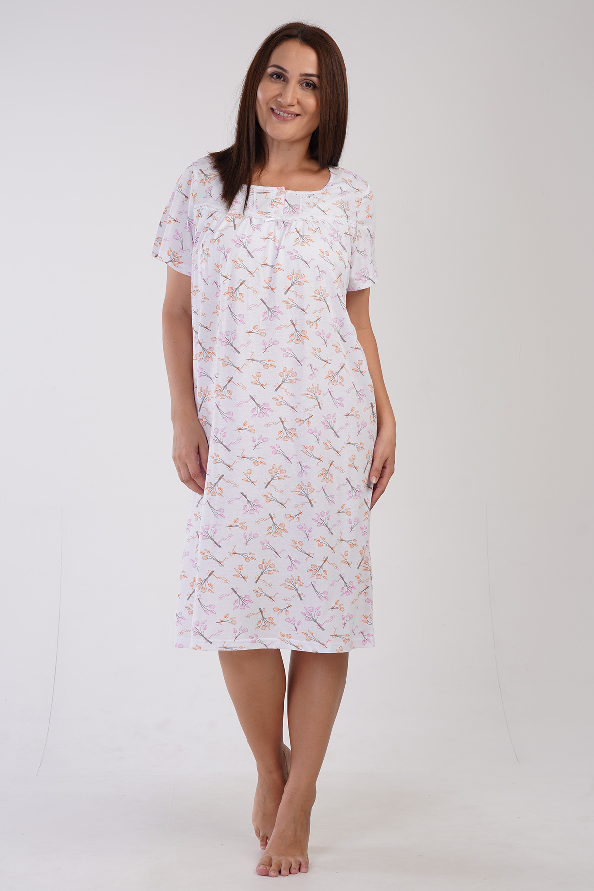 Woman Wande Grandma Nightgown Woman Wande Grandma Nightgown