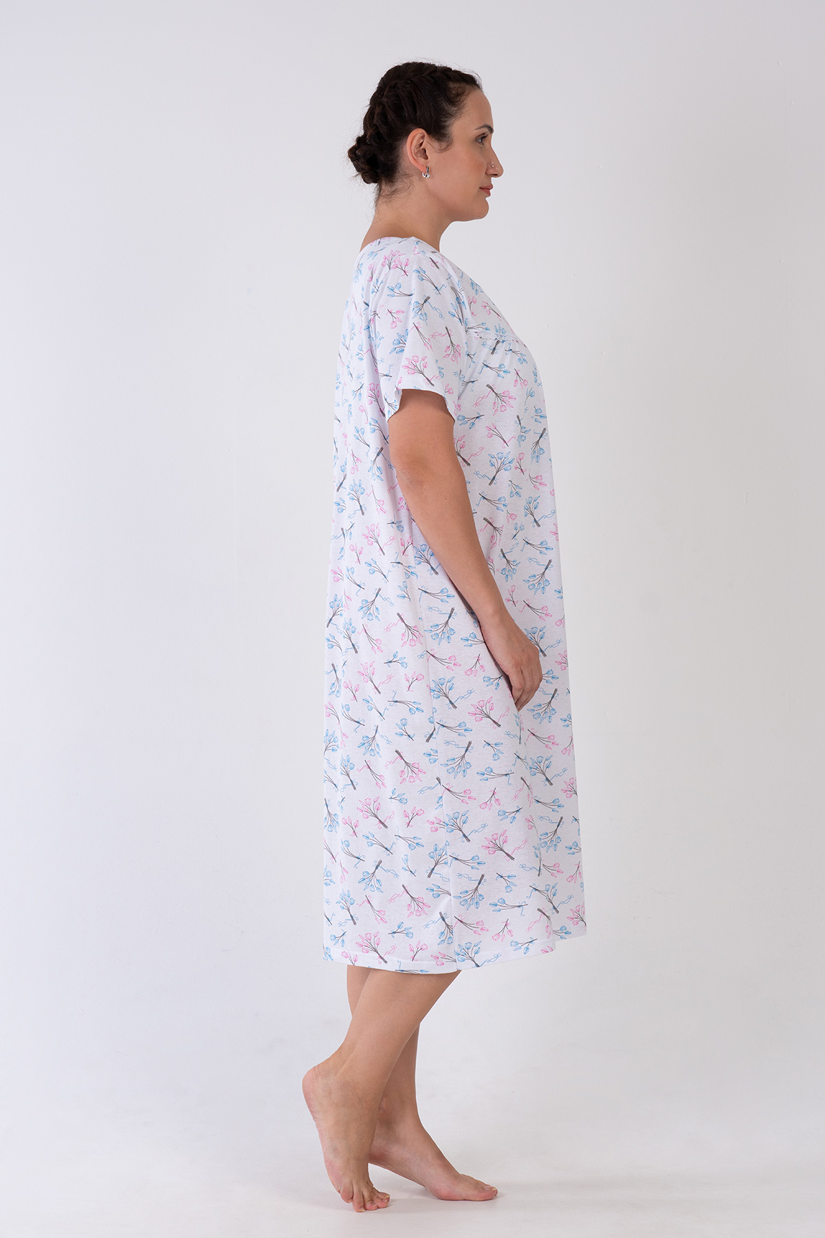 Woman Wande Grandma Nightgown Woman Wande Grandma Nightgown