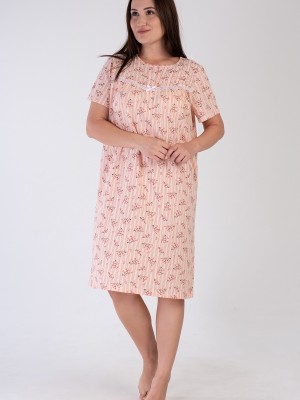 Woman Big Size Rosia Nightgown Woman Big Size Rosia Nightgown