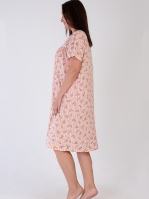 Woman Big Size Rosia Nightgown Woman Big Size Rosia Nightgown