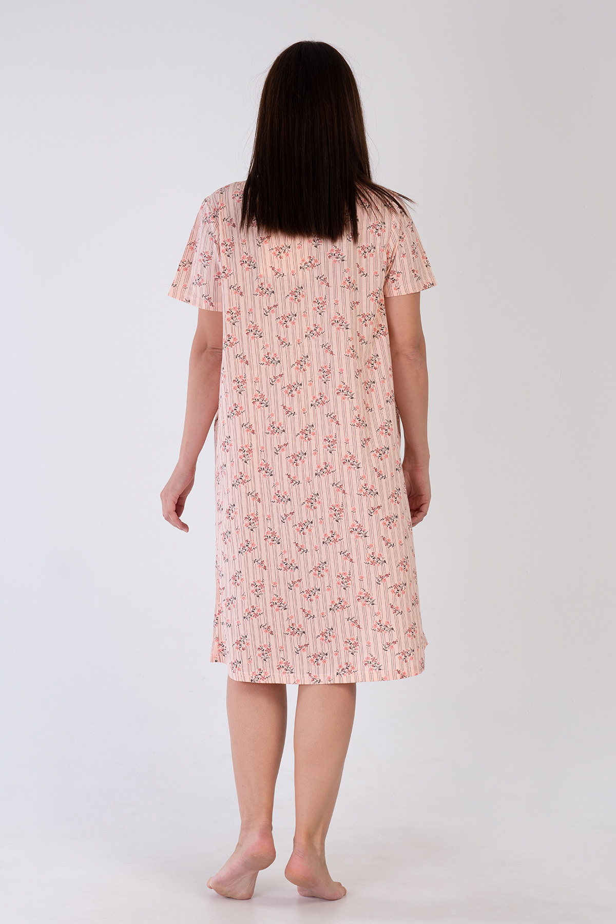 Woman Big Size Rosia Nightgown Woman Big Size Rosia Nightgown