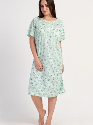 Woman Big Size Rosia Nightgown Woman Big Size Rosia Nightgown