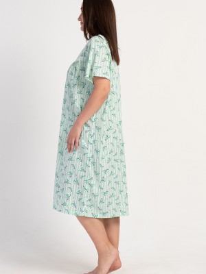 Woman Big Size Rosia Nightgown Woman Big Size Rosia Nightgown