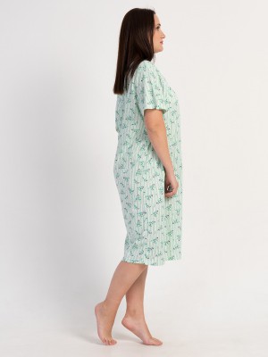 Woman Big Size Rosia Nightgown Woman Big Size Rosia Nightgown