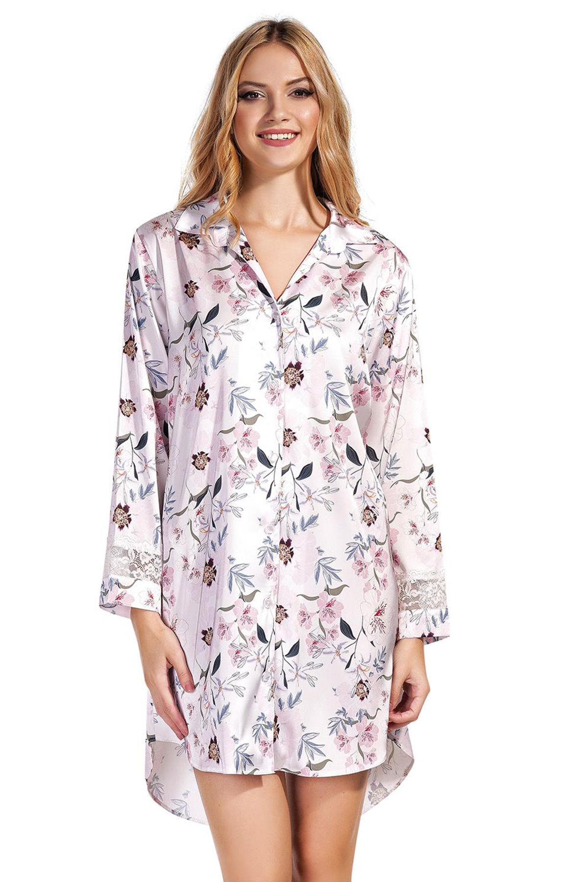 Woman Satin Weqa Shirt Tunic Woman Satin Weqa Shirt Tunic