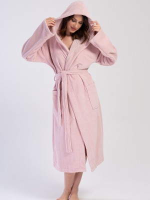 Woman Soft Hoodie Detail Bathrobe Woman Soft Hoodie Detail Bathrobe
