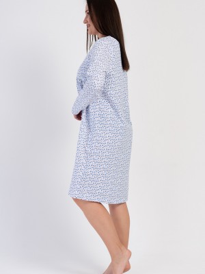 Woman Kaste Big Size Cotton Grandma Nightgown Woman Kaste Big Size Cotton Grandma Nightgown