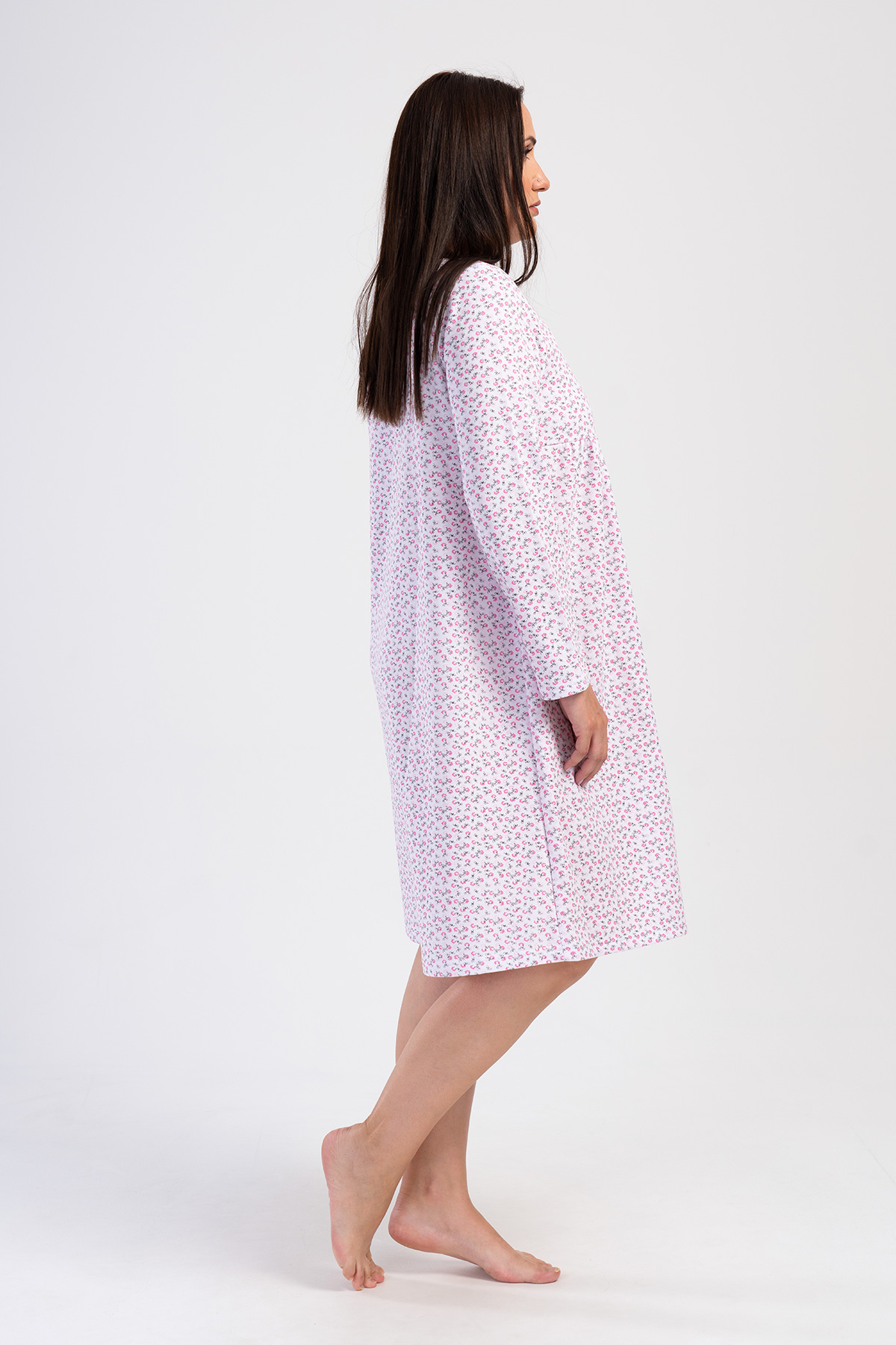 Woman Kaste Big Size Cotton Grandma Nightgown Woman Kaste Big Size Cotton Grandma Nightgown