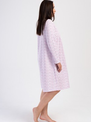 Woman Kaste Big Size Cotton Grandma Nightgown Woman Kaste Big Size Cotton Grandma Nightgown