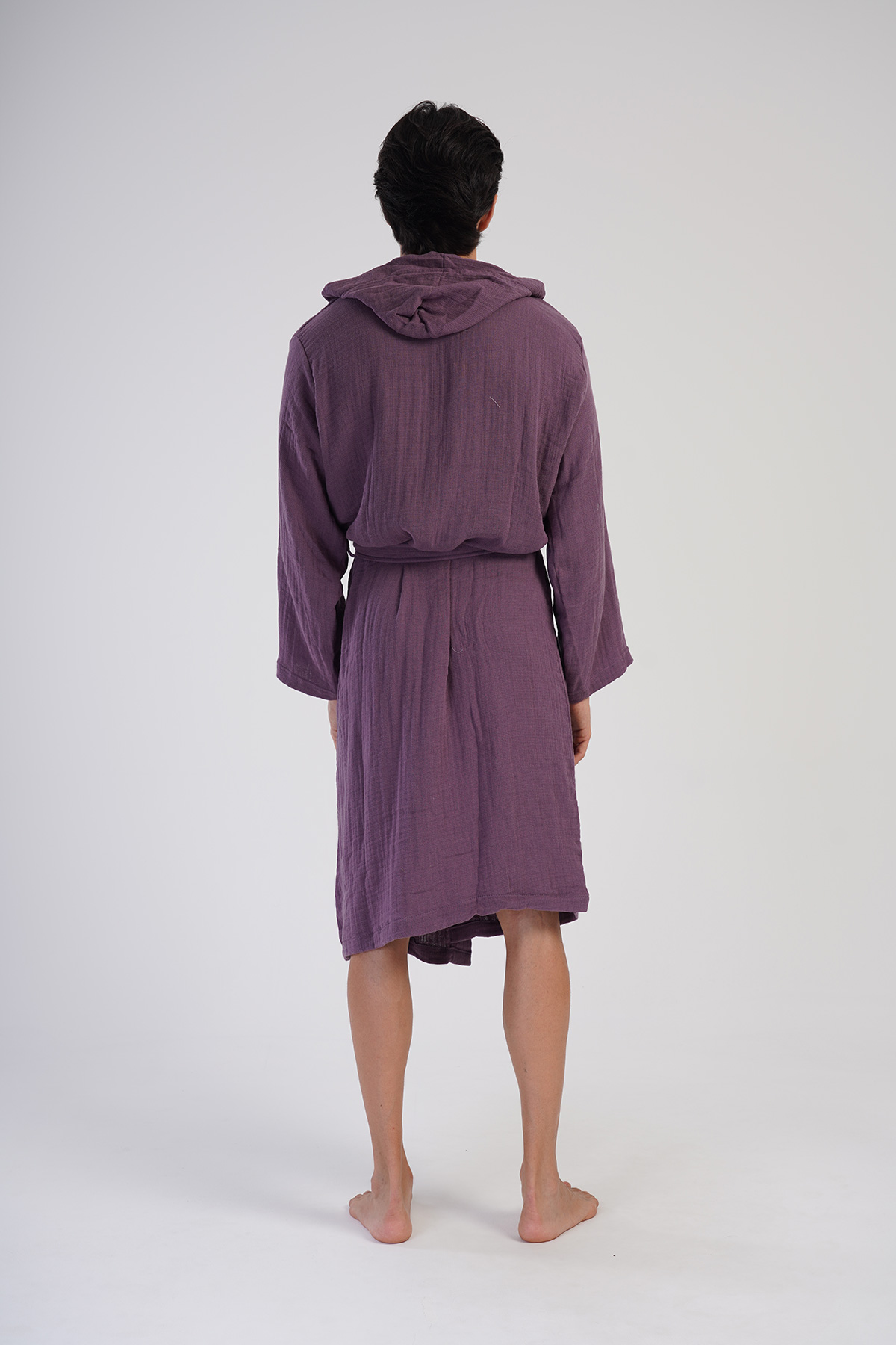 Woman Muslin Dega Bathrobe Woman Muslin Dega Bathrobe