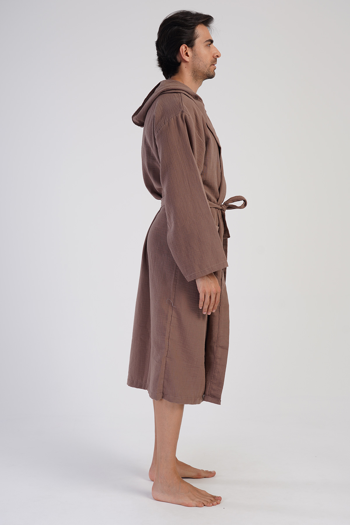 Woman Muslin Dega Bathrobe Woman Muslin Dega Bathrobe