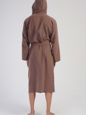 Woman Muslin Dega Bathrobe Woman Muslin Dega Bathrobe