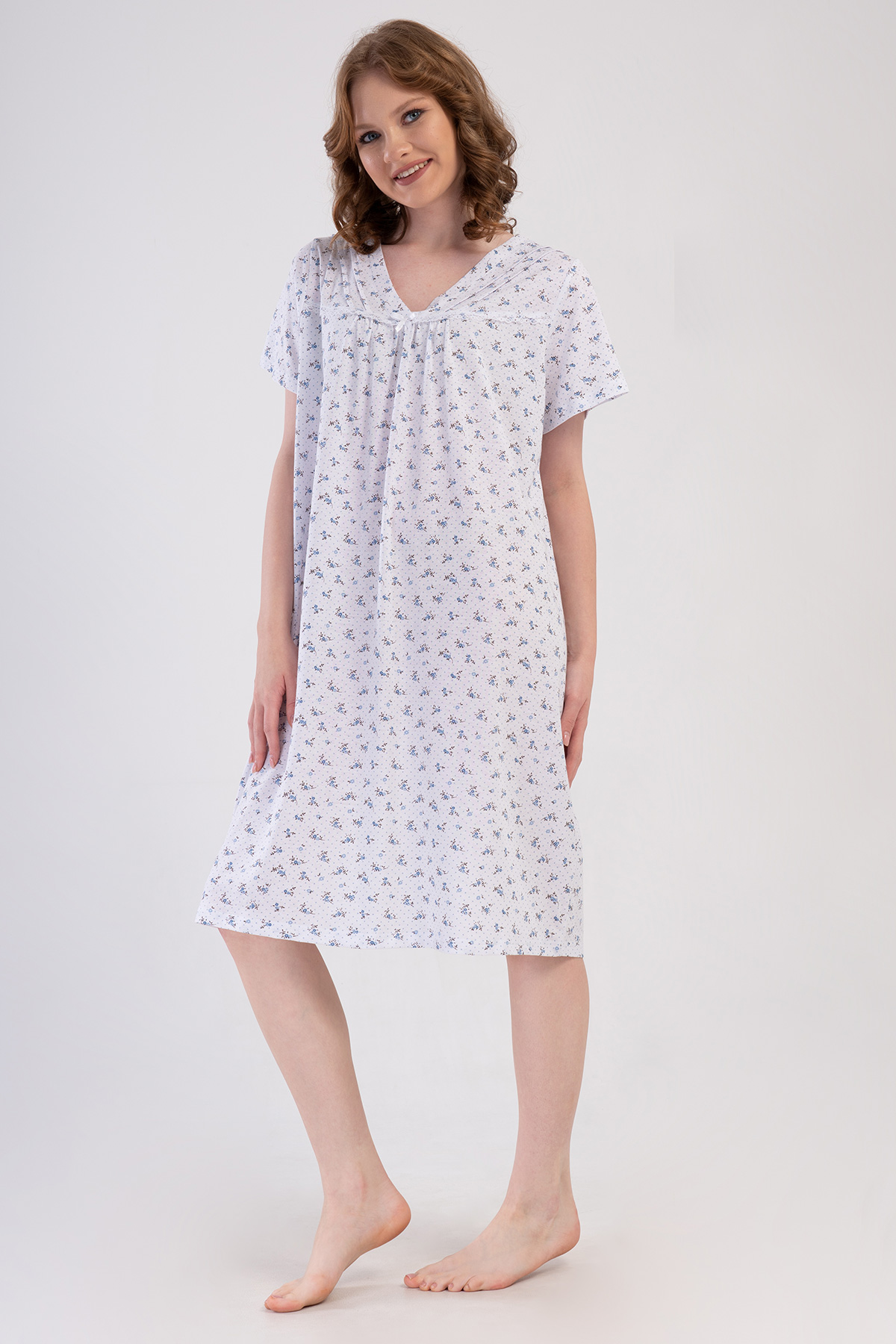 Woman Cotton Big Size Aore Grandma Nightgown Woman Cotton Big Size Aore Grandma Nightgown