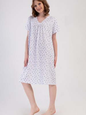Woman Cotton Big Size Aore Grandma Nightgown Woman Cotton Big Size Aore Grandma Nightgown