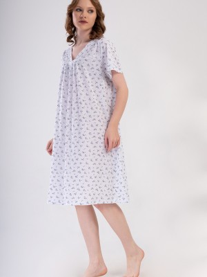 Woman Cotton Big Size Aore Grandma Nightgown Woman Cotton Big Size Aore Grandma Nightgown