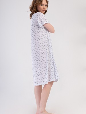 Woman Cotton Big Size Aore Grandma Nightgown Woman Cotton Big Size Aore Grandma Nightgown