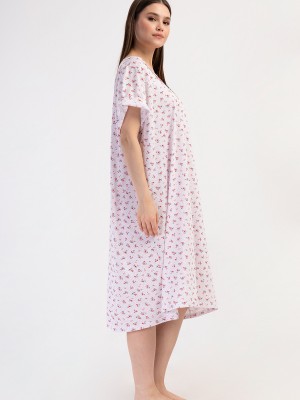 Woman Cotton Big Size Aore Grandma Nightgown Woman Cotton Big Size Aore Grandma Nightgown