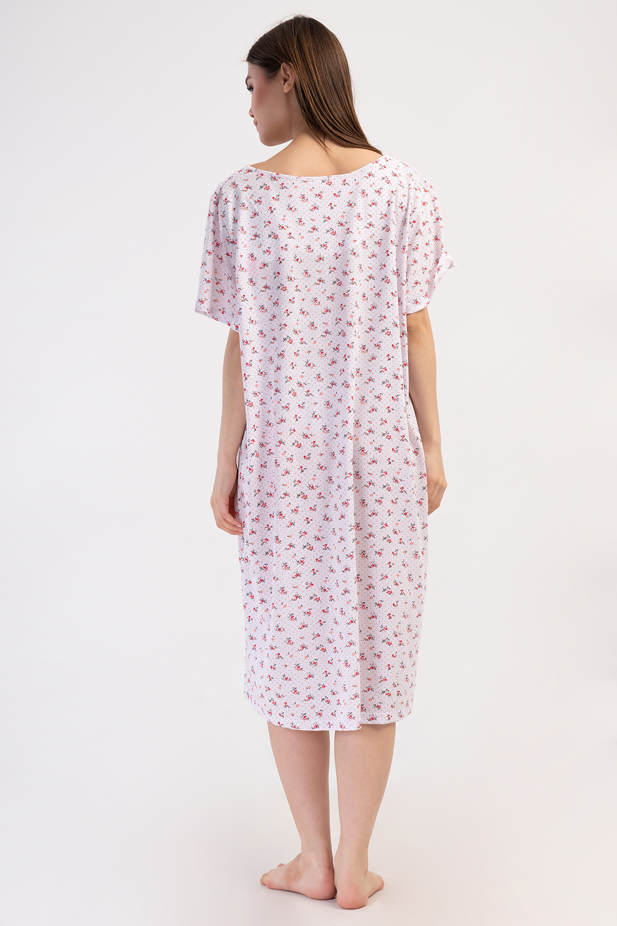 Woman Cotton Big Size Aore Grandma Nightgown Woman Cotton Big Size Aore Grandma Nightgown