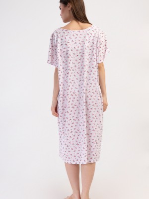 Woman Cotton Big Size Aore Grandma Nightgown Woman Cotton Big Size Aore Grandma Nightgown