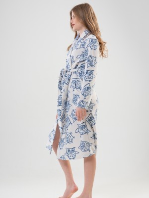 Woman Brighty Dressing Gown Woman Brighty Dressing Gown