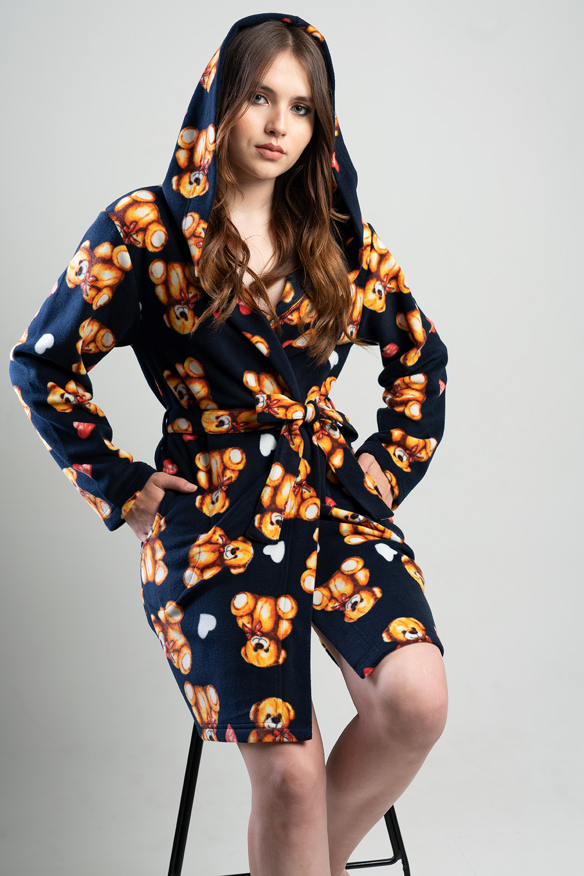 Woman Lovely Bear Dressing Gown Woman Lovely Bear Dressing Gown