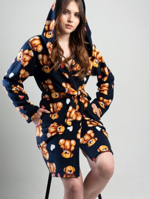 Woman Lovely Bear Dressing Gown Woman Lovely Bear Dressing Gown