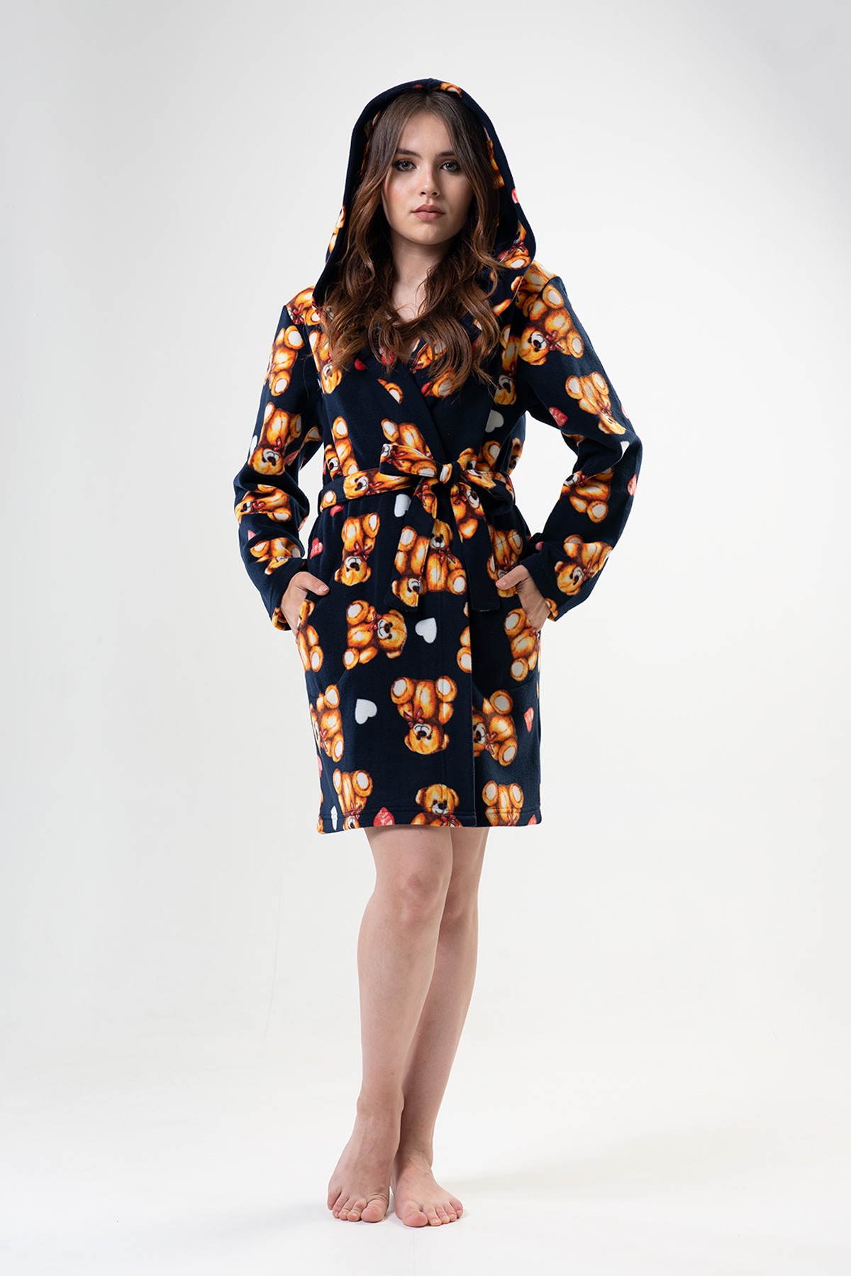 Woman Lovely Bear Dressing Gown Woman Lovely Bear Dressing Gown
