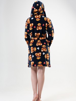 Woman Lovely Bear Dressing Gown Woman Lovely Bear Dressing Gown